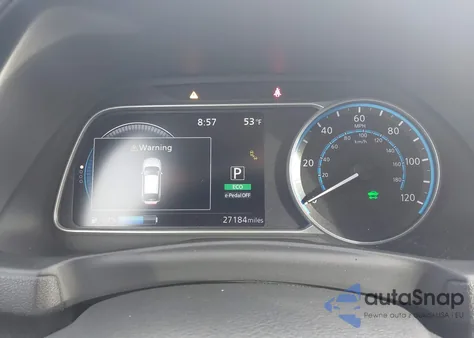 2021 Nissan Leaf Sv из США, поврежденный, VIN 1N4AZ1CV6MC556329